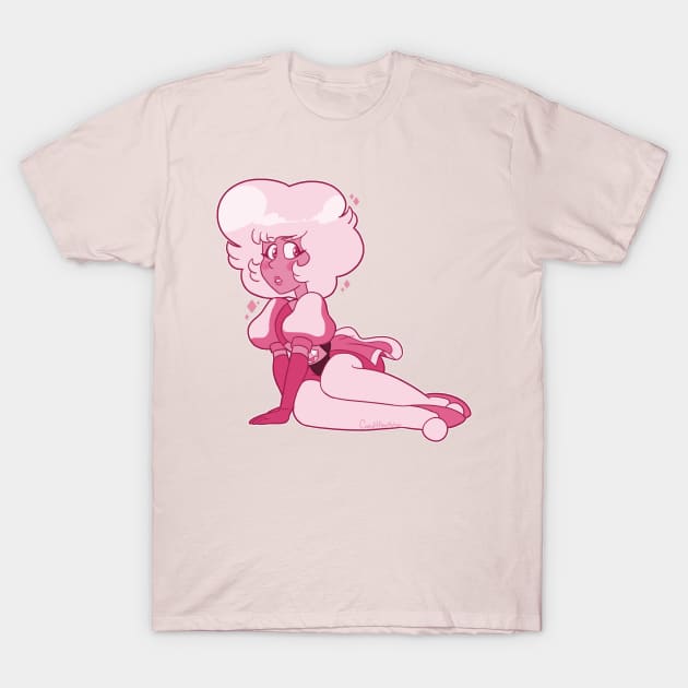 cute pink T-Shirt by Galaxxi